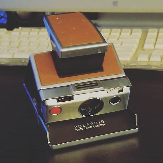 I picked up a #polaroid #sx70 land #camera