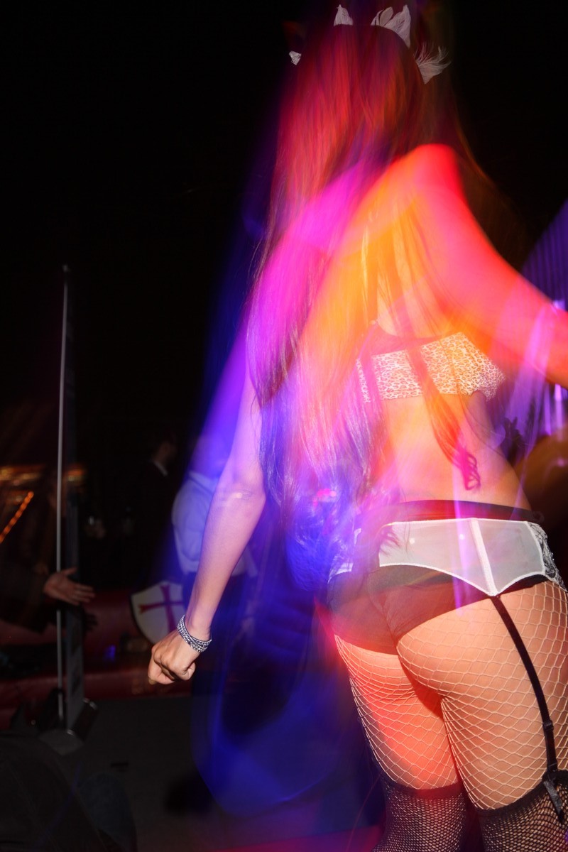 Go Go Dancers photography by Wayne Wallace