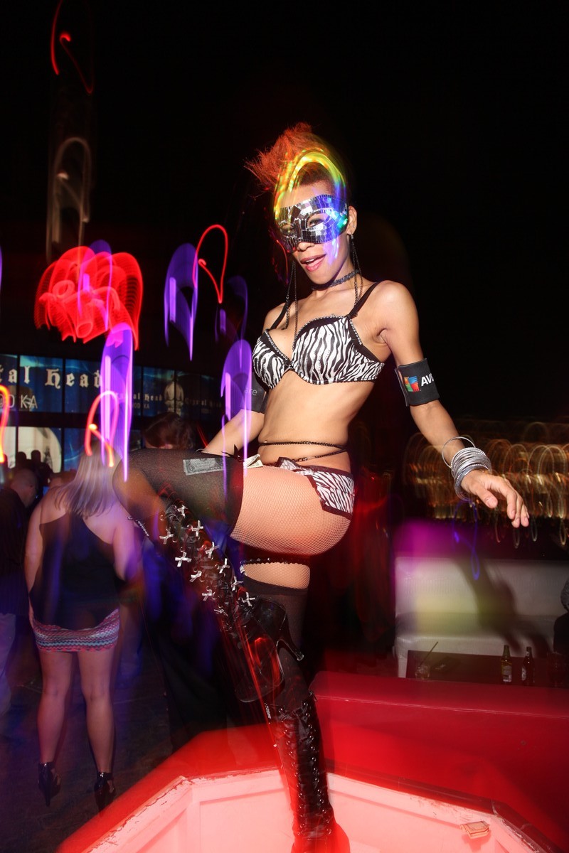 Go Go Dancers photography by Wayne Wallace