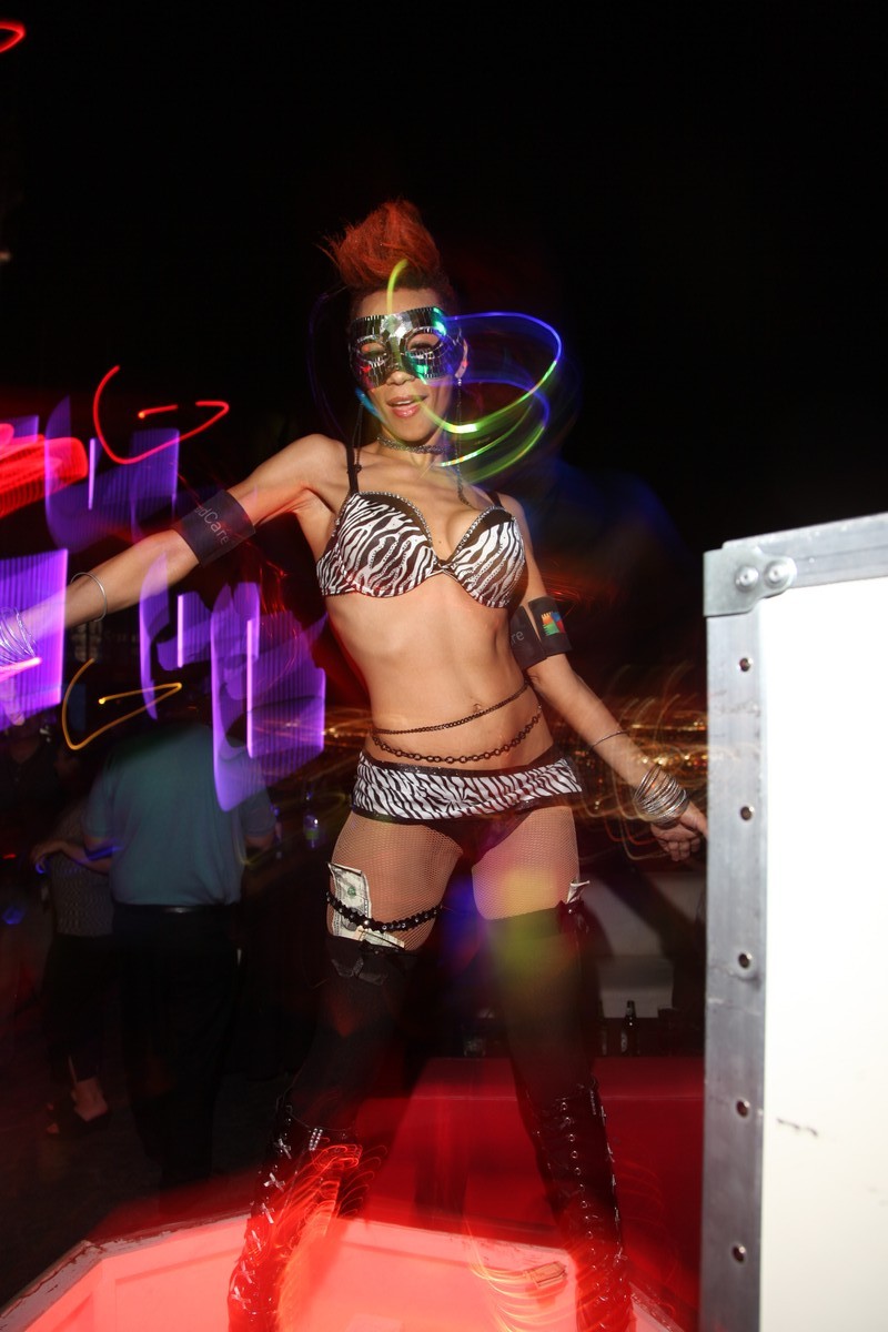 Go Go Dancers photography by Wayne Wallace