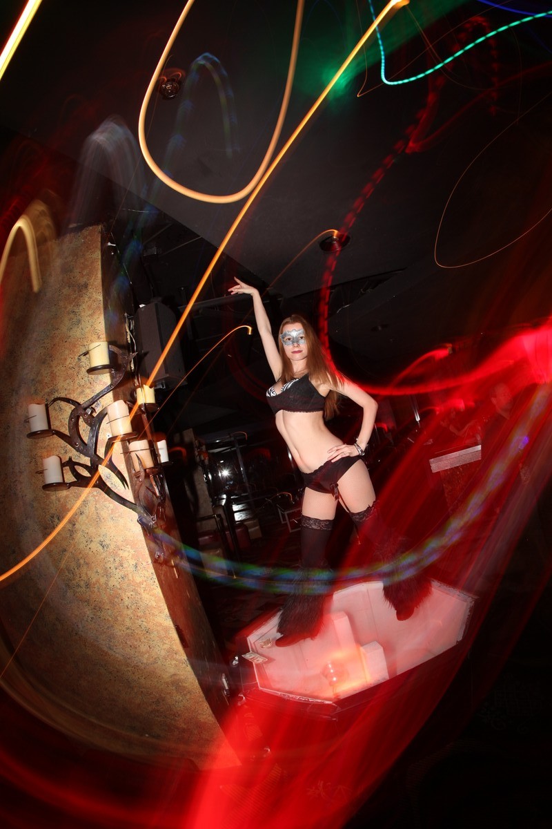 Go Go Dancers photography by Wayne Wallace