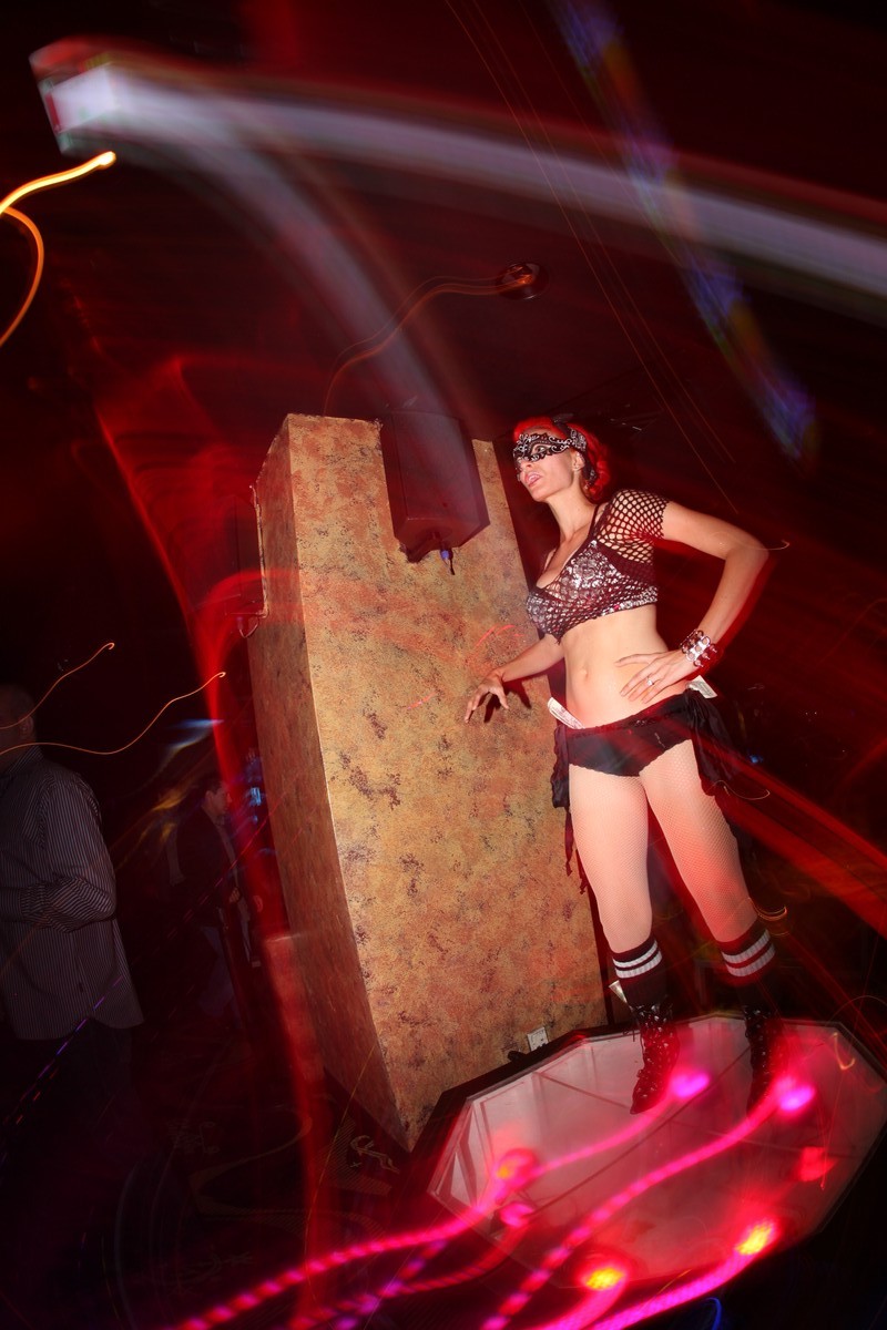 Go Go Dancers photography by Wayne Wallace