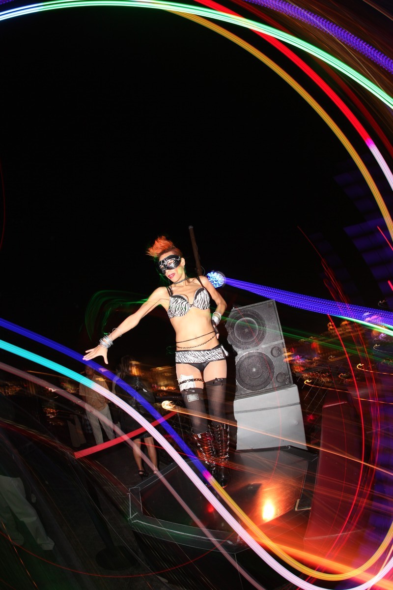 Go Go Dancers photography by Wayne Wallace