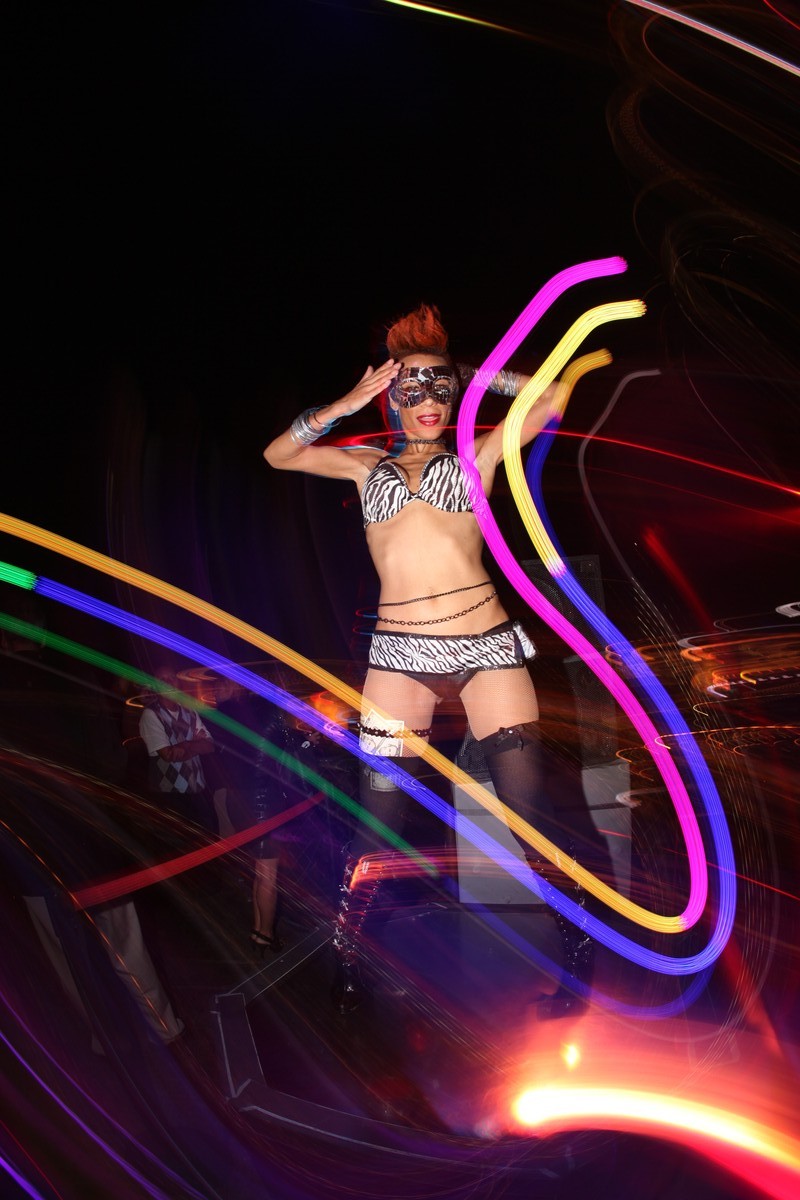 Go Go Dancers photography by Wayne Wallace