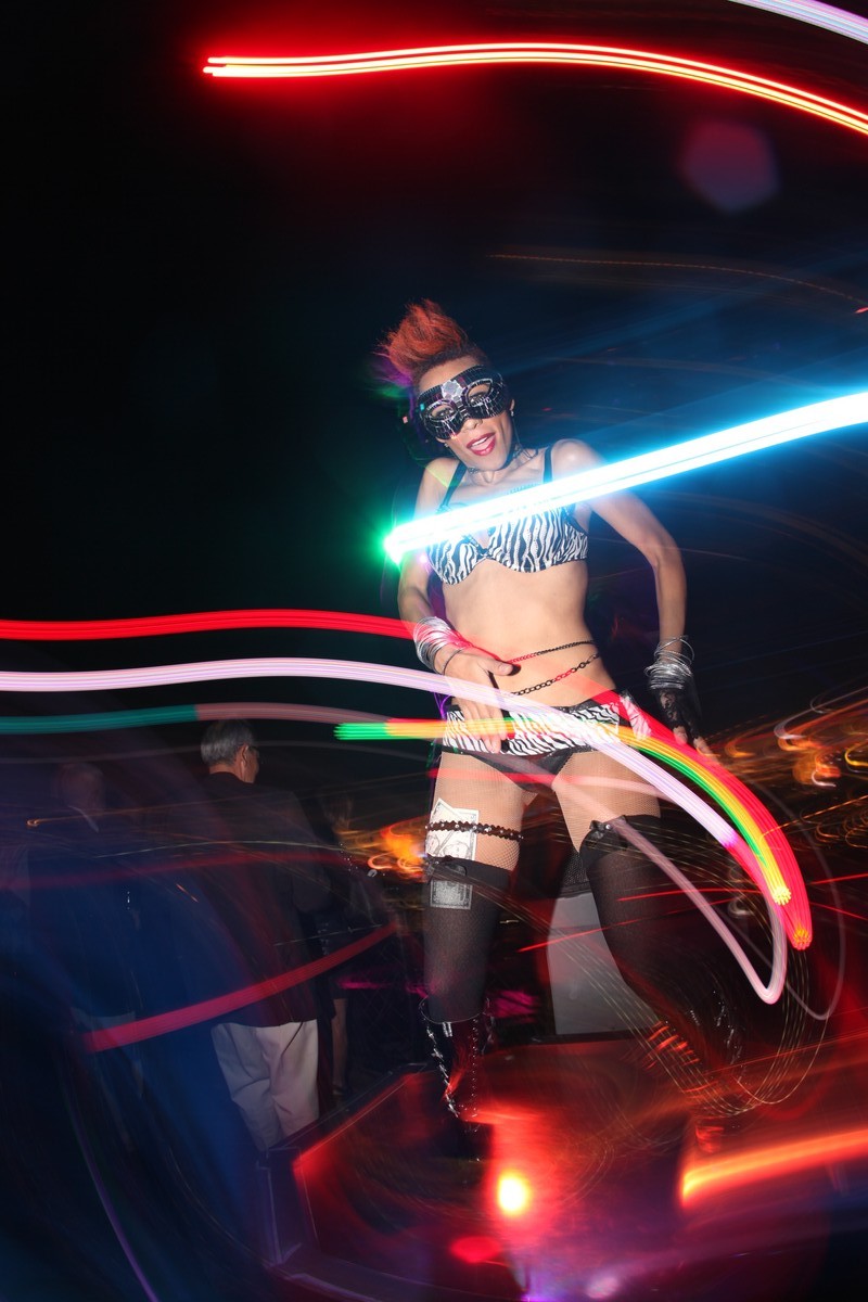 Go Go Dancers photography by Wayne Wallace