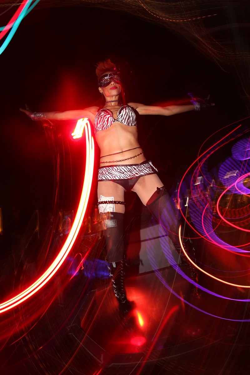 Go Go Dancers photography by Wayne Wallace