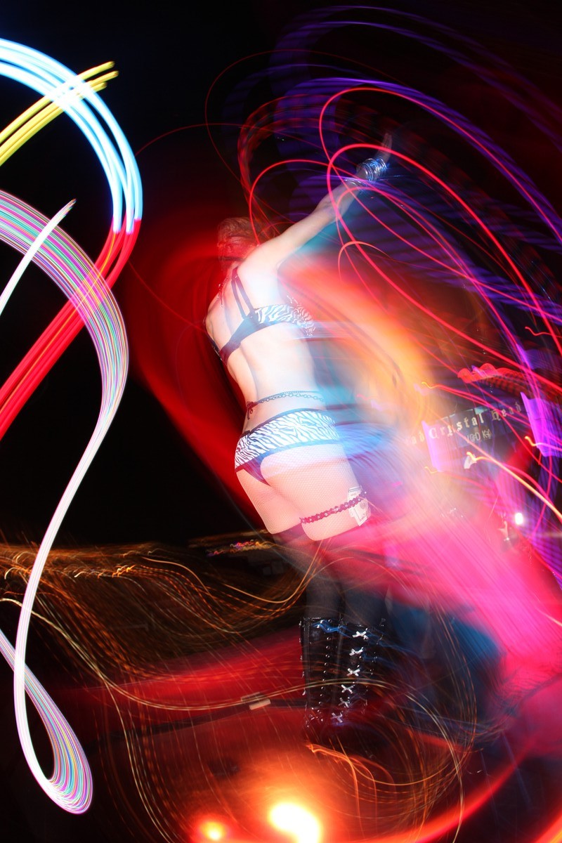 Go Go Dancers photography by Wayne Wallace