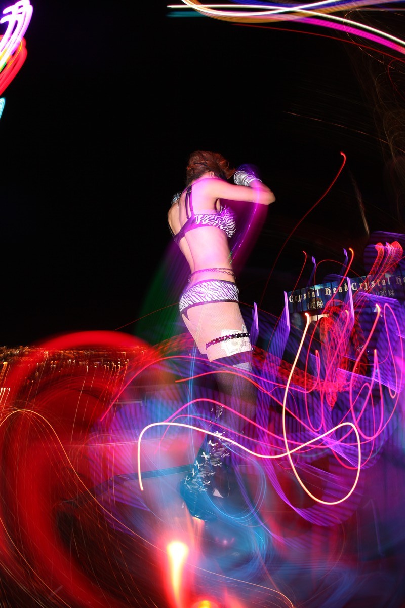 Go Go Dancers photography by Wayne Wallace