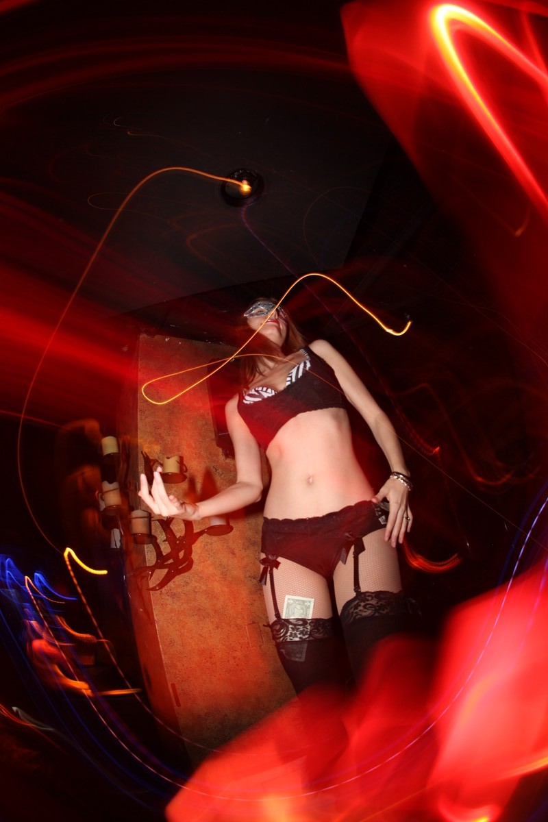 Go Go Dancers photography by Wayne Wallace