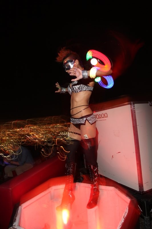 Go Go Dancers photography by Wayne Wallace