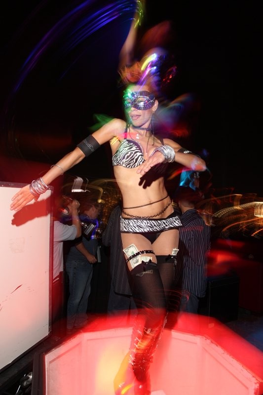 Go Go Dancers photography by Wayne Wallace