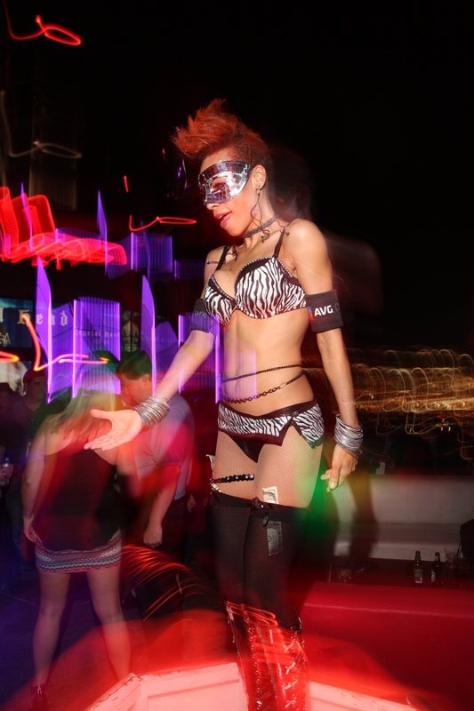 Go Go Dancers photography by Wayne Wallace