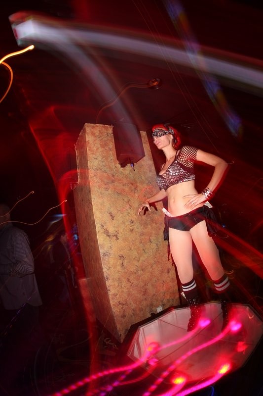 Go Go Dancers photography by Wayne Wallace