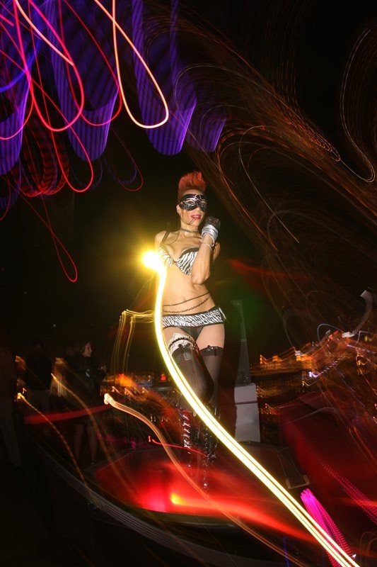 Go Go Dancers photography by Wayne Wallace