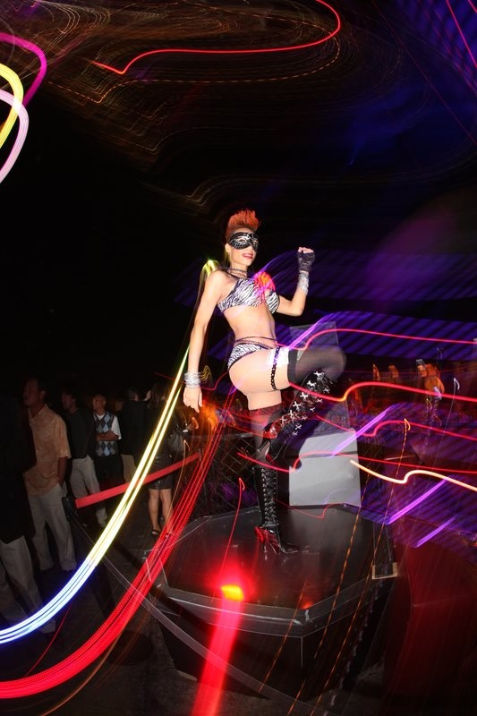 Go Go Dancers photography by Wayne Wallace