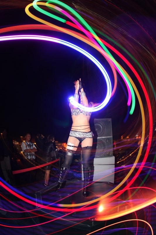 Go Go Dancers photography by Wayne Wallace