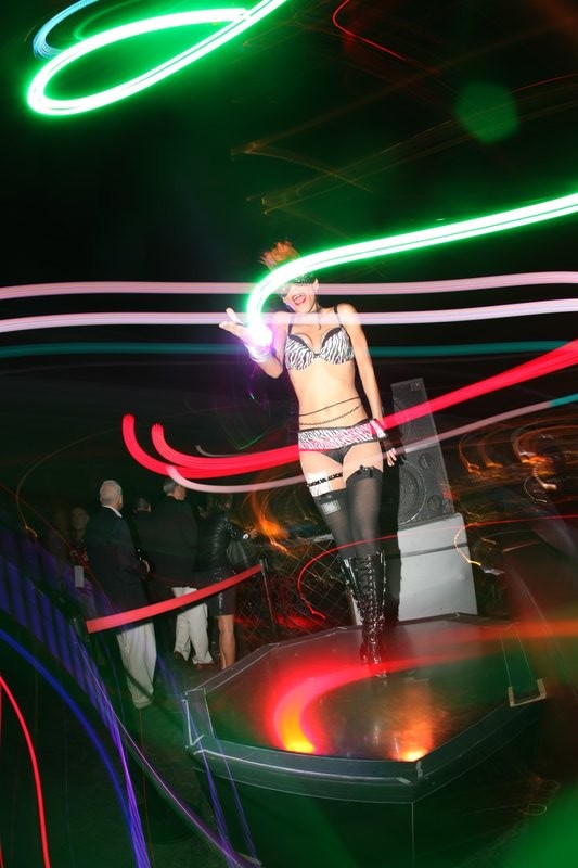 Go Go Dancers photography by Wayne Wallace