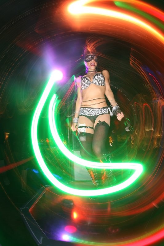 Go Go Dancers photography by Wayne Wallace