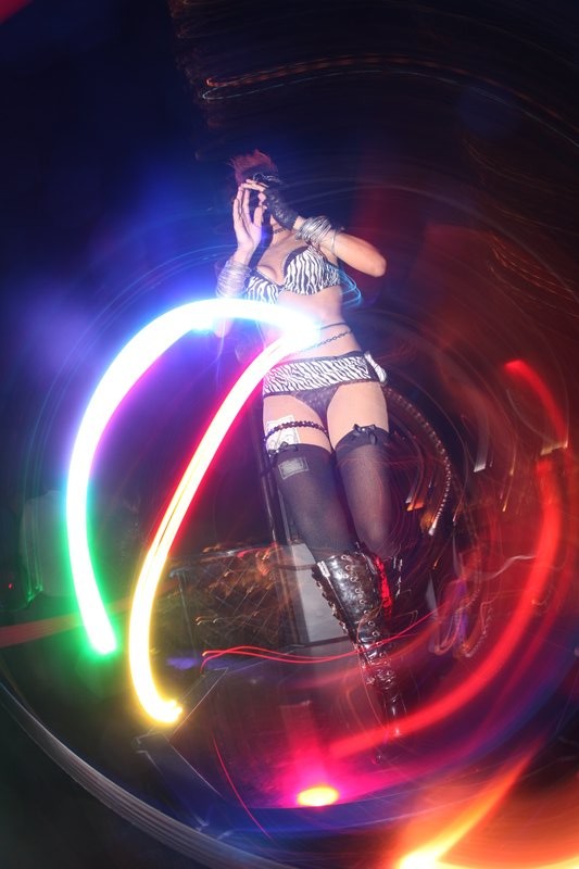 Go Go Dancers photography by Wayne Wallace