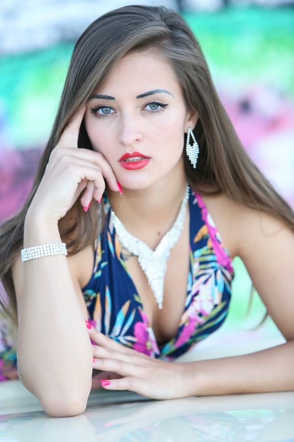 Model Portfolio Photography Downtown Las Vegas photography by Wayne Wallace