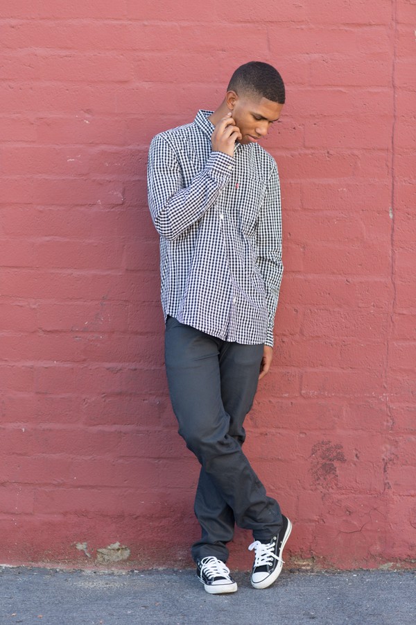 Model Portfolio Photography Downtown Las Vegas photography by Wayne Wallace