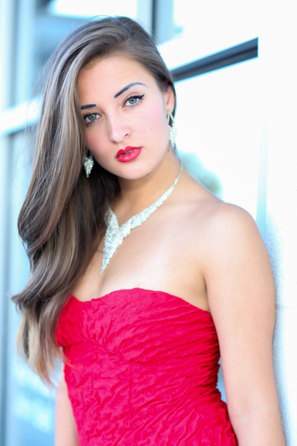 Model Portfolio Photography Downtown Las Vegas photography by Wayne Wallace