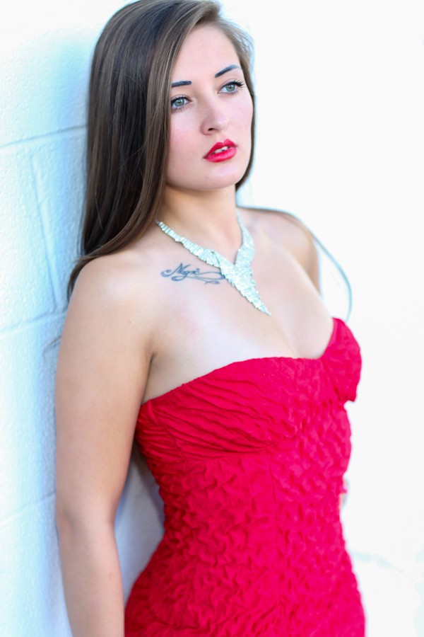 Model Portfolio Photography Downtown Las Vegas photography by Wayne Wallace