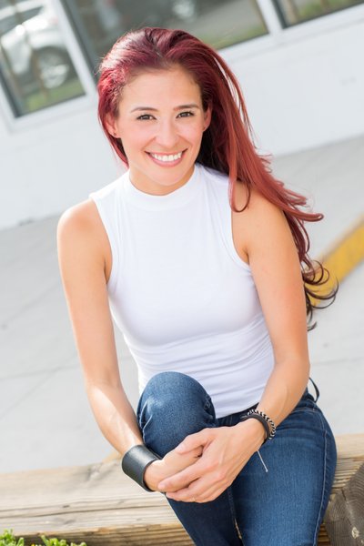Model Portfolio Photography Downtown Las Vegas photography by Wayne Wallace