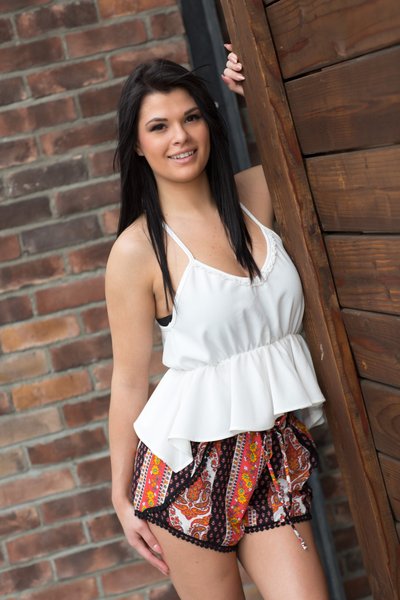 Model Portfolio Photography Downtown Las Vegas photography by Wayne Wallace