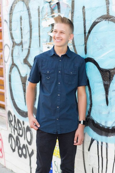 Model Portfolio Photography Downtown Las Vegas photography by Wayne Wallace